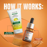 VINCE 2-Step Brightening Kit in UAE - How it works